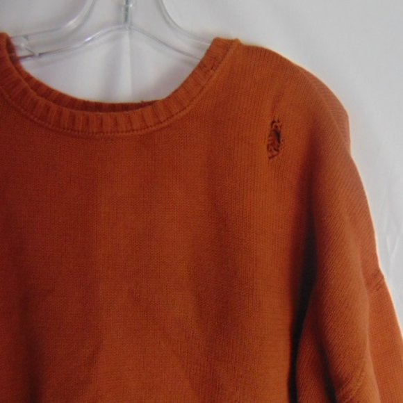 Mens Destructed Grunge Sweater - Picture 4 of 6